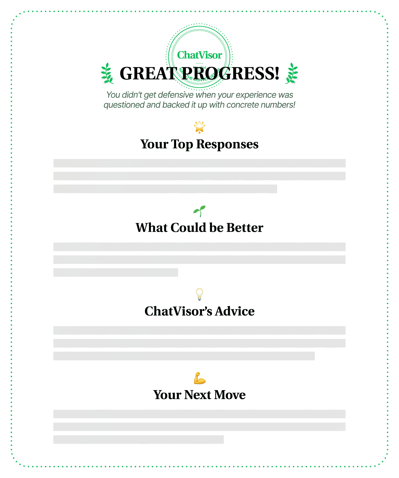 Screenshot of conversation